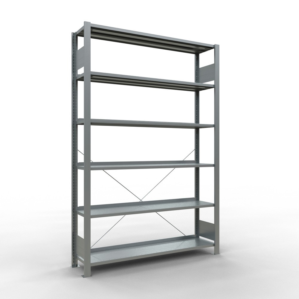 Product afbeelding: Archiefstelling SCHULTE BV, eenzijdig, met eindaanslagen, VL 85 kg, hxbxd 2.000 x 1.300 x 300 mm