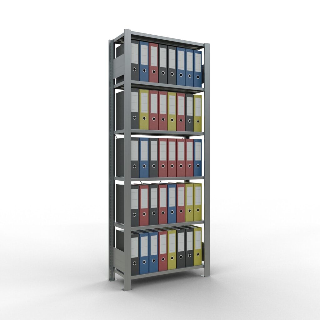 Archiefstelling SCHULTE BV, eenzijdig, zonder eindaanslagen, VL 85 kg, hxbxd 2.000 x 750 x 300 mm Productafbeelding nr. 2: Archiefstelling SCHULTE BV, eenzijdig, zonder eindaanslagen, VL 85 kg, hxbxd 2.000 x 750 x 300 mm