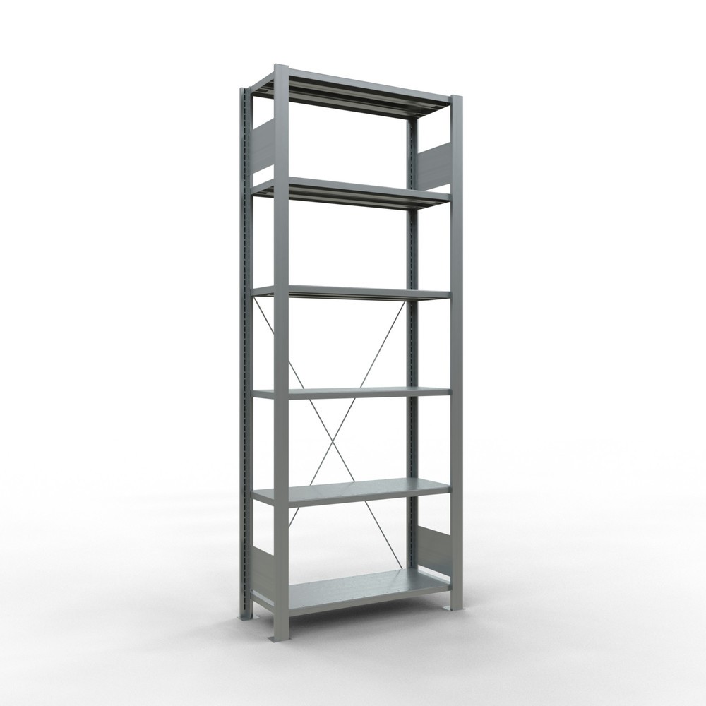 Product afbeelding: Archiefstelling SCHULTE BV, eenzijdig, zonder eindaanslagen, VL 85 kg, hxbxd 2.000 x 750 x 300 mm