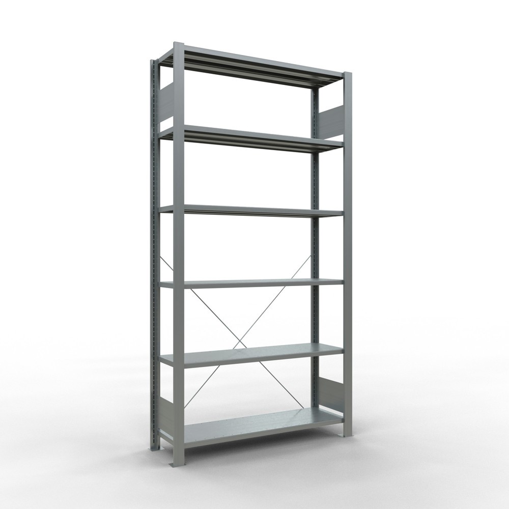 Product afbeelding: Archiefstelling SCHULTE BV, eenzijdig, zonder eindaanslagen, VL 85 kg, hxbxd 2.000 x 1.000 x 300 mm