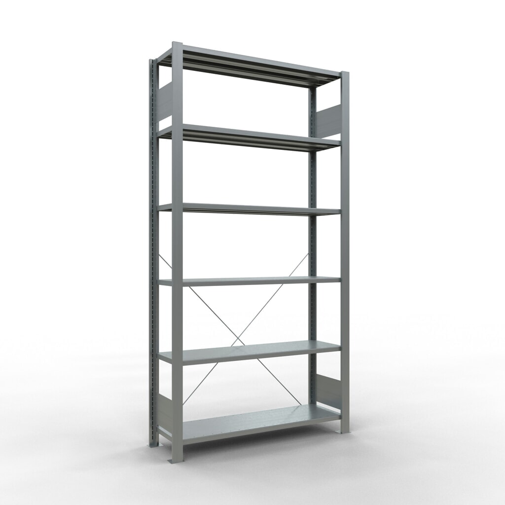 Product afbeelding: Archiefstelling SCHULTE BV, eenzijdig, zonder eindaanslagen, VL 85 kg, hxbxd 2.000 x 1.000 x 300 mm