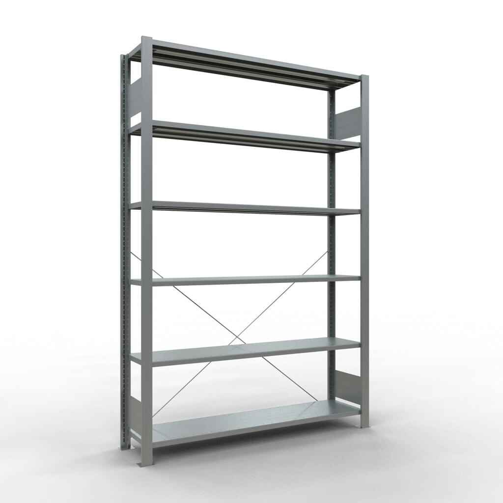 Product afbeelding: Archiefstelling SCHULTE BV, eenzijdig, zonder eindaanslagen, VL 85 kg, hxbxd 2.000 x 1.300 x 300 mm