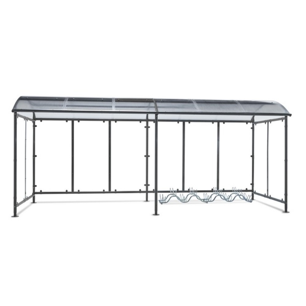 Productafbeelding nr. 3: MOTTEZ fietsoverkapping voor montage op de basisoverkapping