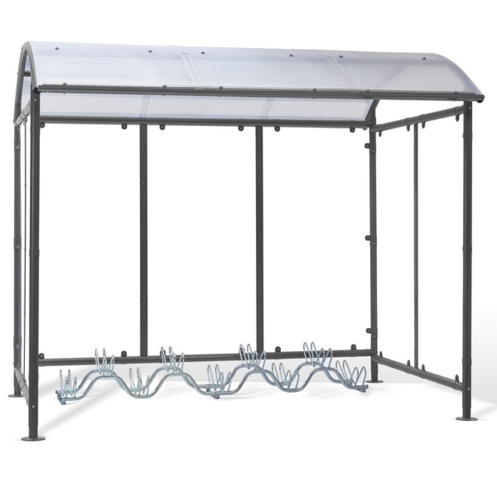 Productafbeelding nr. 3: MOTTEZ overkapping voor 6 fietsen en 2 scooters, motoren