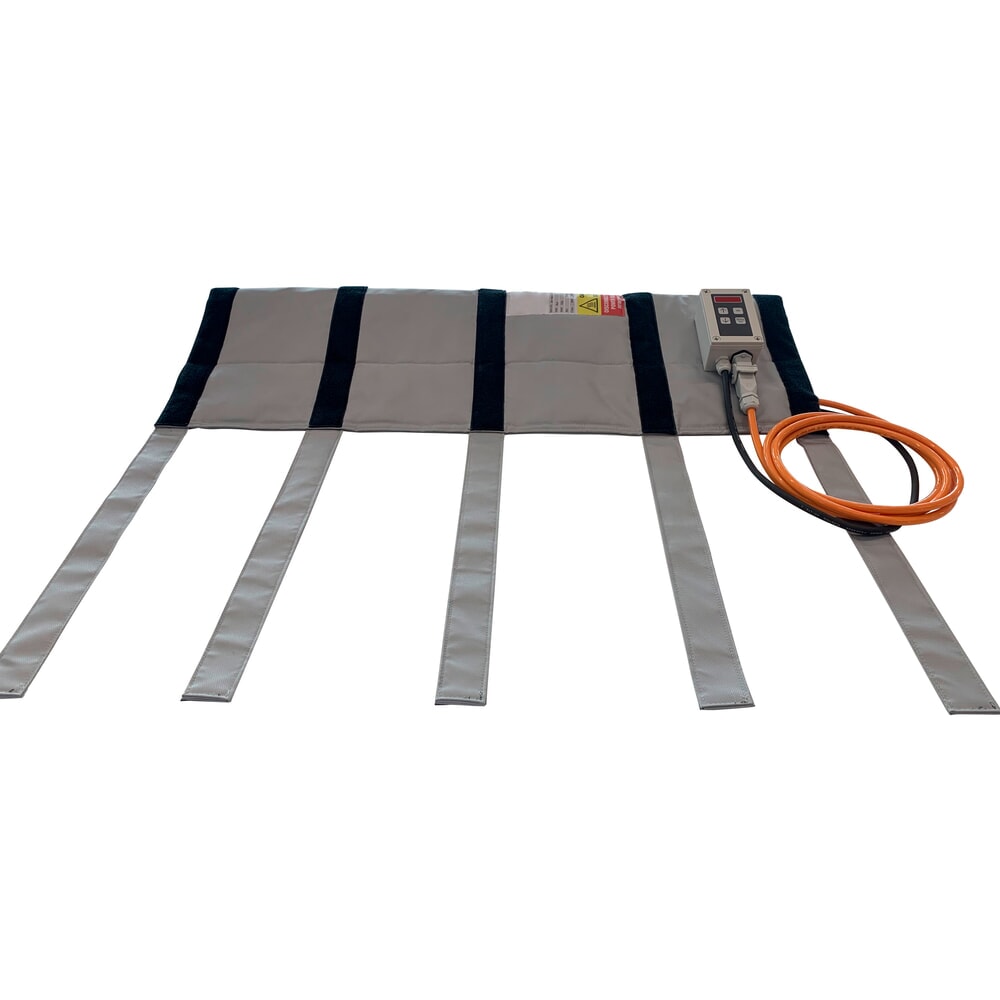 Productafbeelding nr. 2: Kuhlmann verwarmingsmantel voor hoogspanningskabel, 230 V met temperatuurregelaar 0 - 90 °C, 750 W, lengte 1 m