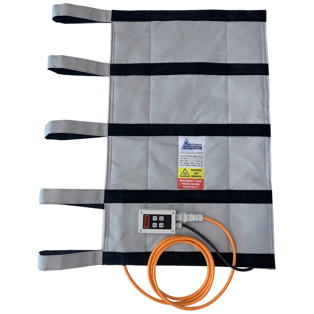 Productafbeelding nr. 3: Kuhlmann verwarmingsmantel voor hoogspanningskabel, 230 V met temperatuurregelaar 0 - 90 °C, 750 W, lengte 1 m