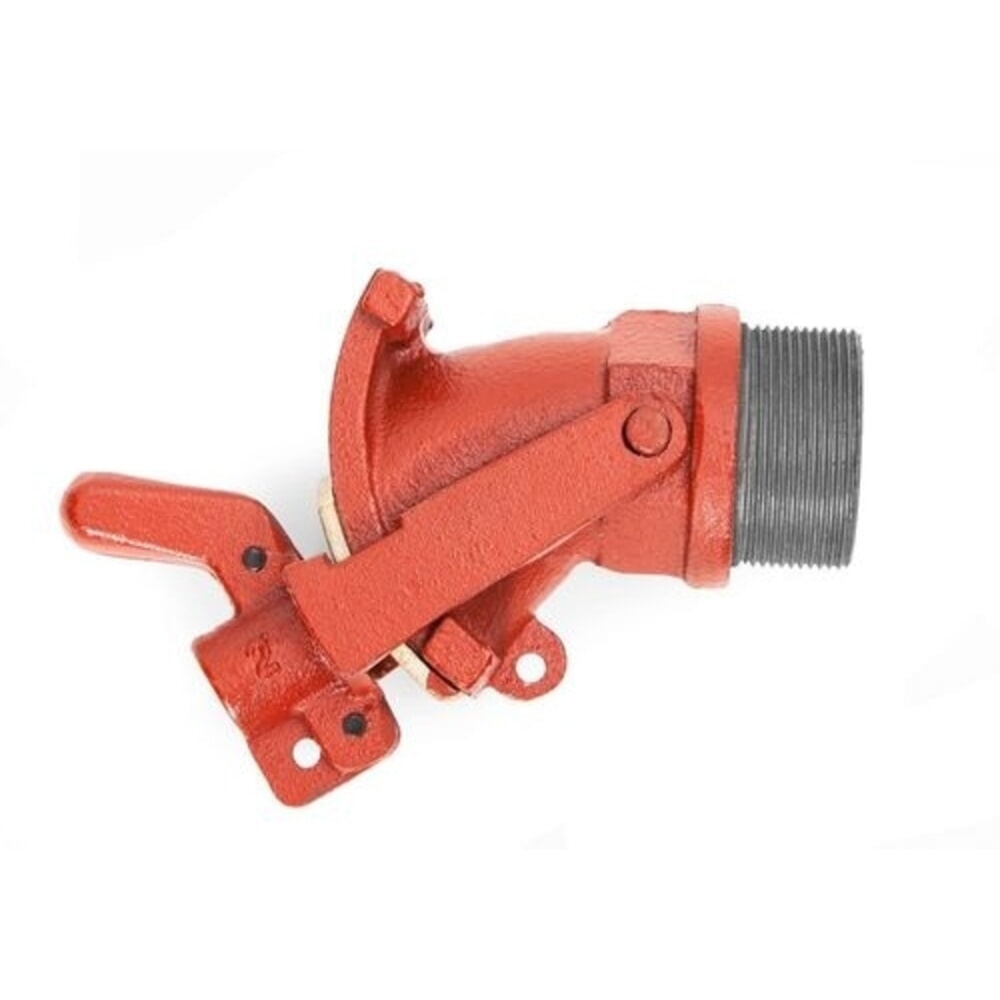 Productafbeelding nr. 1: Denios vatkraan van gietijzer met messing afsluitplaat, schroefdraad-Ø 2 inch