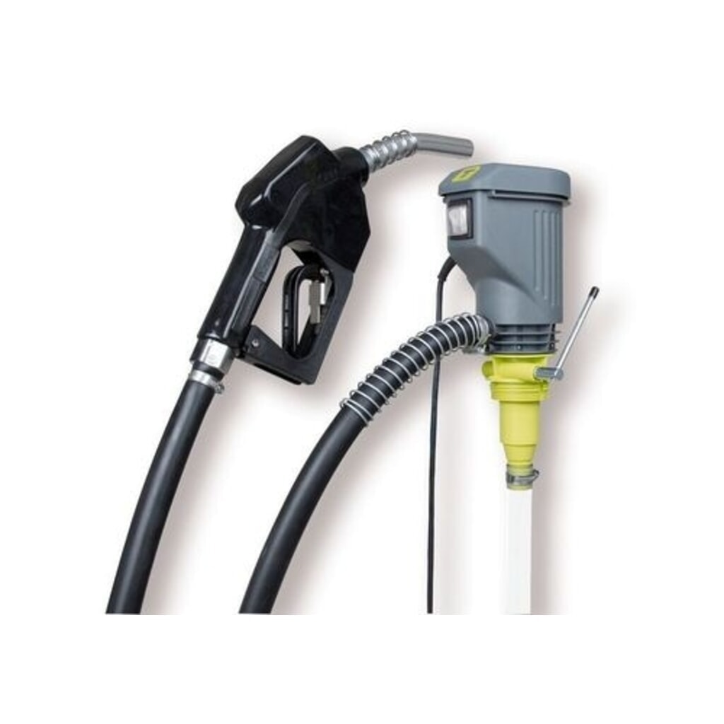 Denios elektrische vatenpomp HP 40, met automatisch doseerventiel, dompeldiepte 1600 mm Product afbeelding: Denios elektrische vatenpomp HP 40, met automatisch doseerventiel, dompeldiepte 1600 mm