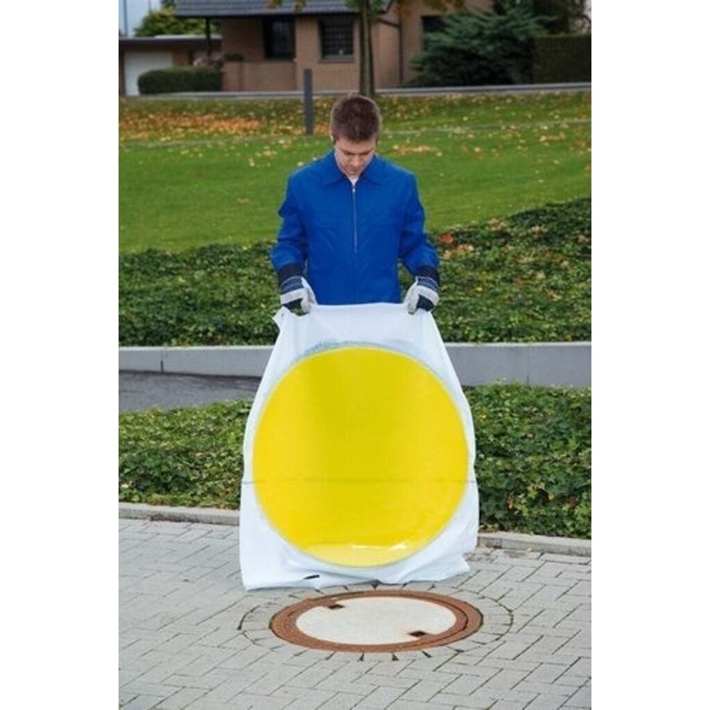 Denios kanaalbescherming afdichtmat, ronde vorm, hoogte 8 mm, Ø 450 mm Product afbeelding: Denios kanaalbescherming afdichtmat, ronde vorm, hoogte 8 mm, Ø 450 mm