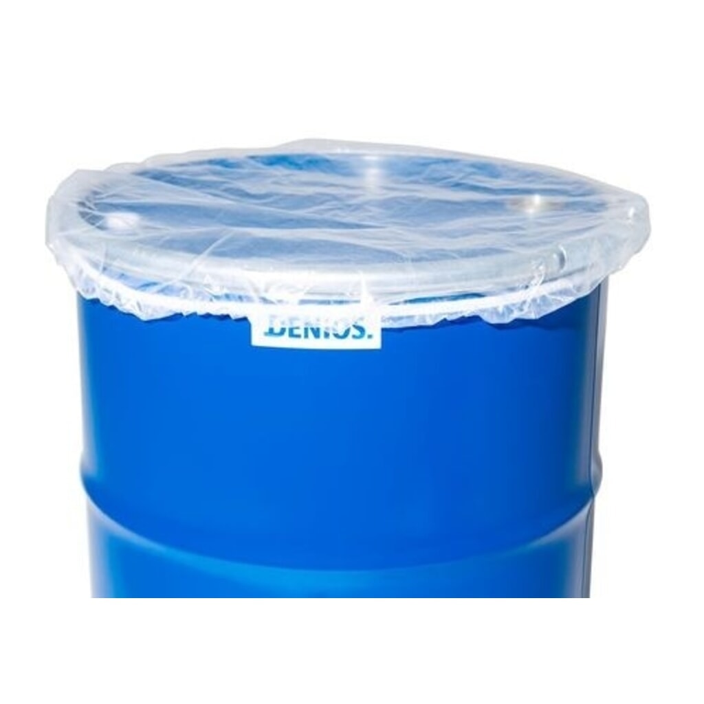 Product afbeelding: Vatdeksel voor Denios-vaten met een diameter tot 620 mm, transparant, 10 stuks