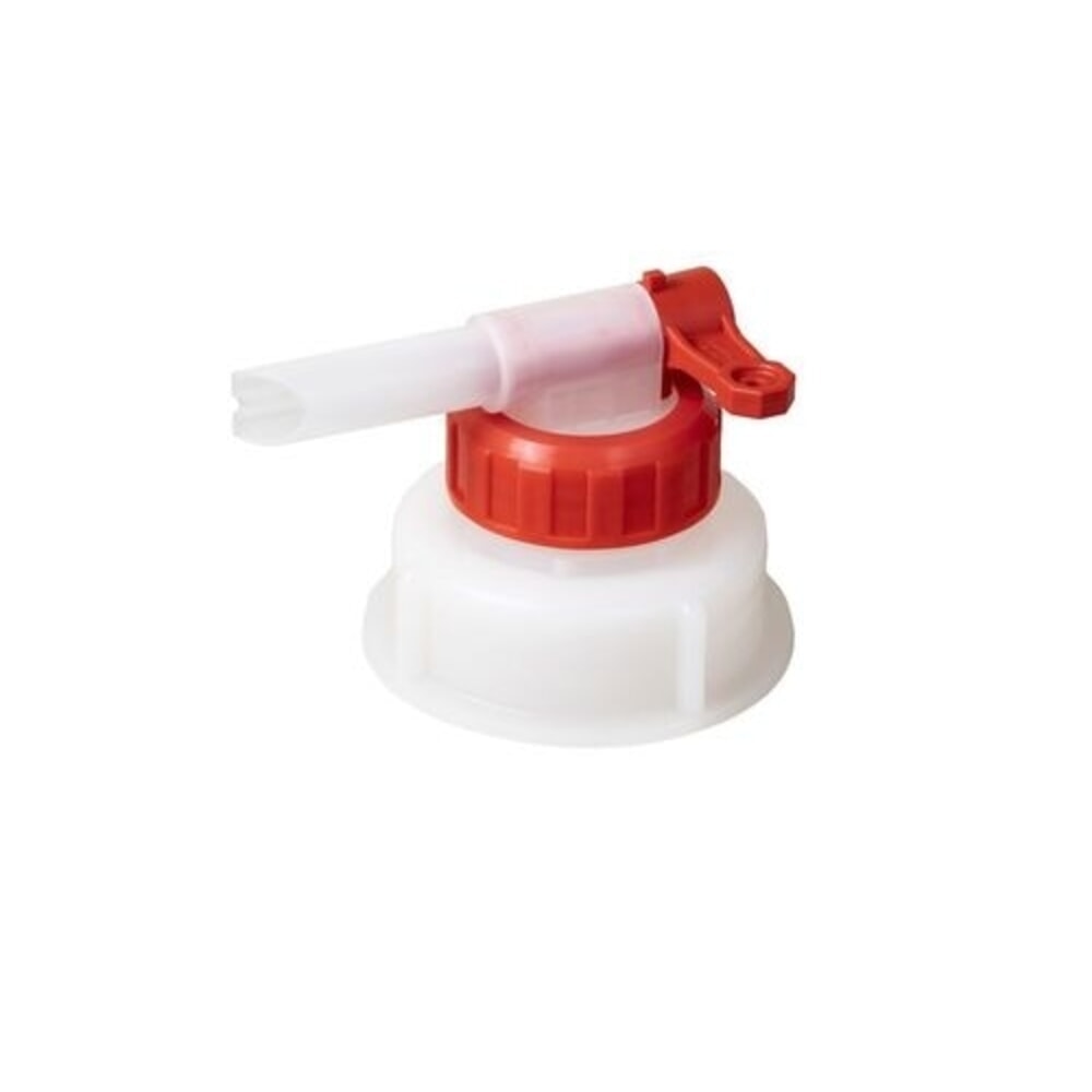 Product afbeelding: Denios kunststof kraan, voedselveilig, zuurbestendig AH 61, schroefdraaddiameter 61 mm