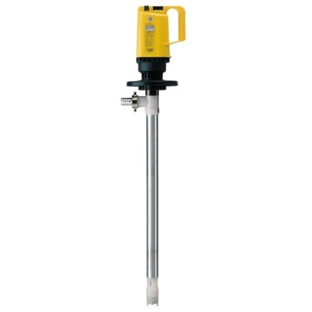 Denios elektrische vatenpomp voor minerale oliën, pomp zonder armatuur, dompeldiepte 1000 mm Product afbeelding: Denios elektrische vatenpomp voor minerale oliën, pomp zonder armatuur, dompeldiepte 1000 mm