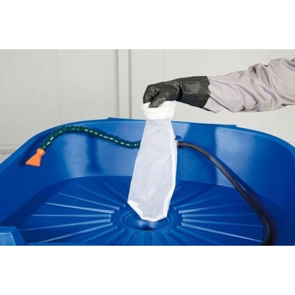 Product afbeelding: Filterzak voor Denios wastafelafvoer in borstelwastafel 10" 50µ