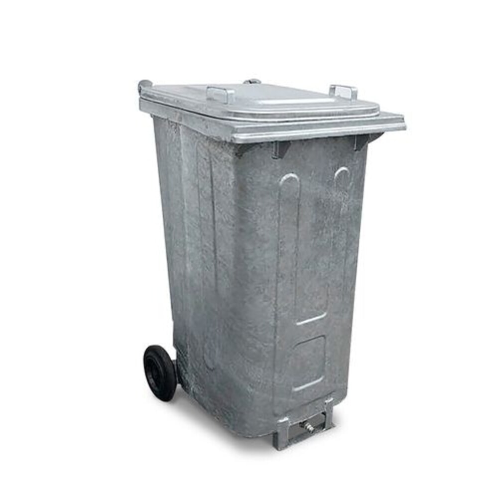 Productafbeelding nr. 1: Denios mobiele opvangbak voor oliehoudend afval met geïntegreerde olieafvoer.