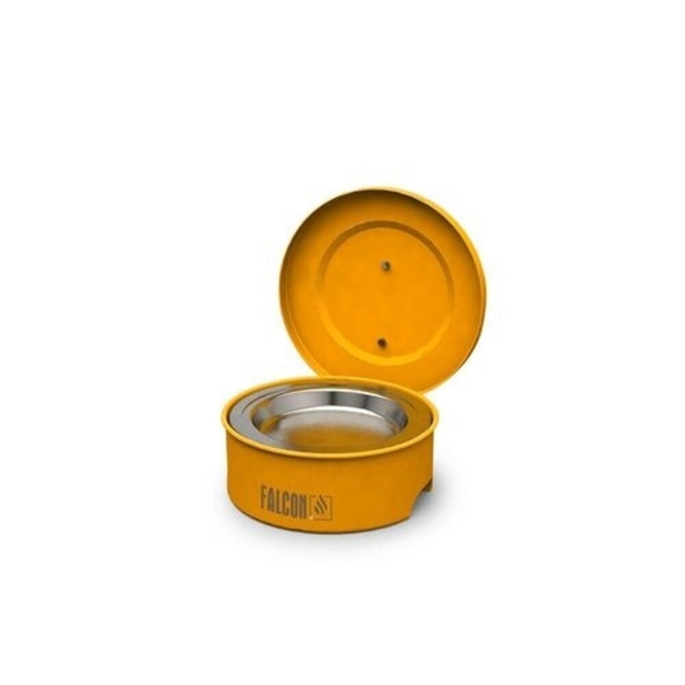 Productafbeelding nr. 1: Denios kleineonderdelenreiniger FALCON van gelakt staal, met dompelzeef, 2 l