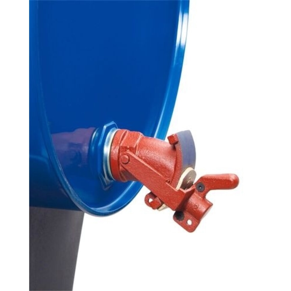 Productafbeelding nr. 2: Denios vatkraan van gietijzer met messing afsluitplaat, schroefdraad-Ø 2 inch