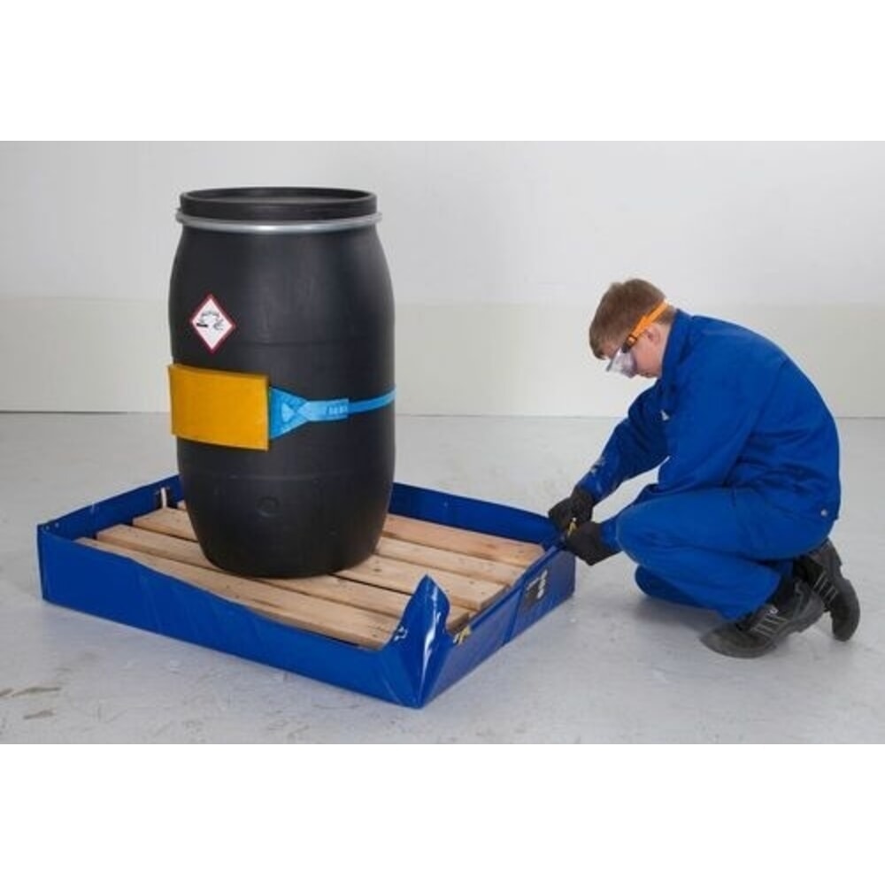Productafbeelding nr. 3: Denios opvouwbare herbruikbare opvangbak van kunststof, inhoud 210 l, hxbxd 225 x 840 x 1240 mm