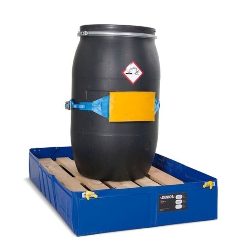Productafbeelding nr. 4: Denios opvouwbare herbruikbare opvangbak van kunststof, inhoud 210 l, hxbxd 225 x 840 x 1240 mm