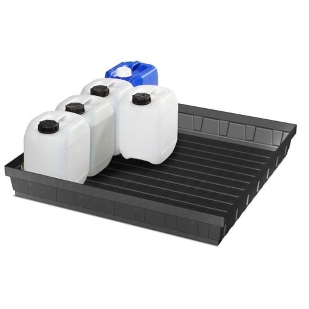 Productafbeelding nr. 2: Denios opvangbak voor kleine verpakkingen, basismodel, gemaakt van PE, hoogte 160 mm, zonder afvoer, zonder rooster, opvangvolume 52 l