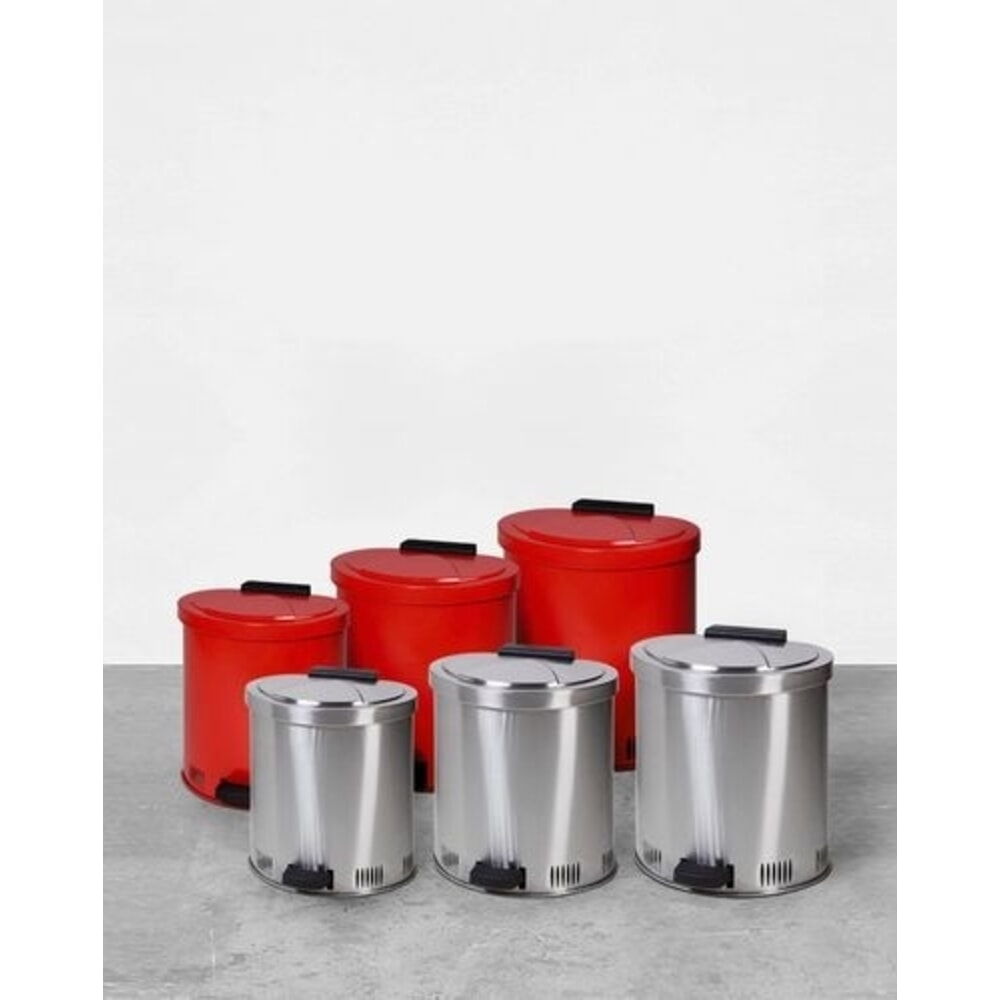 Productafbeelding nr. 2: Denios veiligheidsafvalbak, van roestvrij staal, met dekseldemping, inhoud 20 l