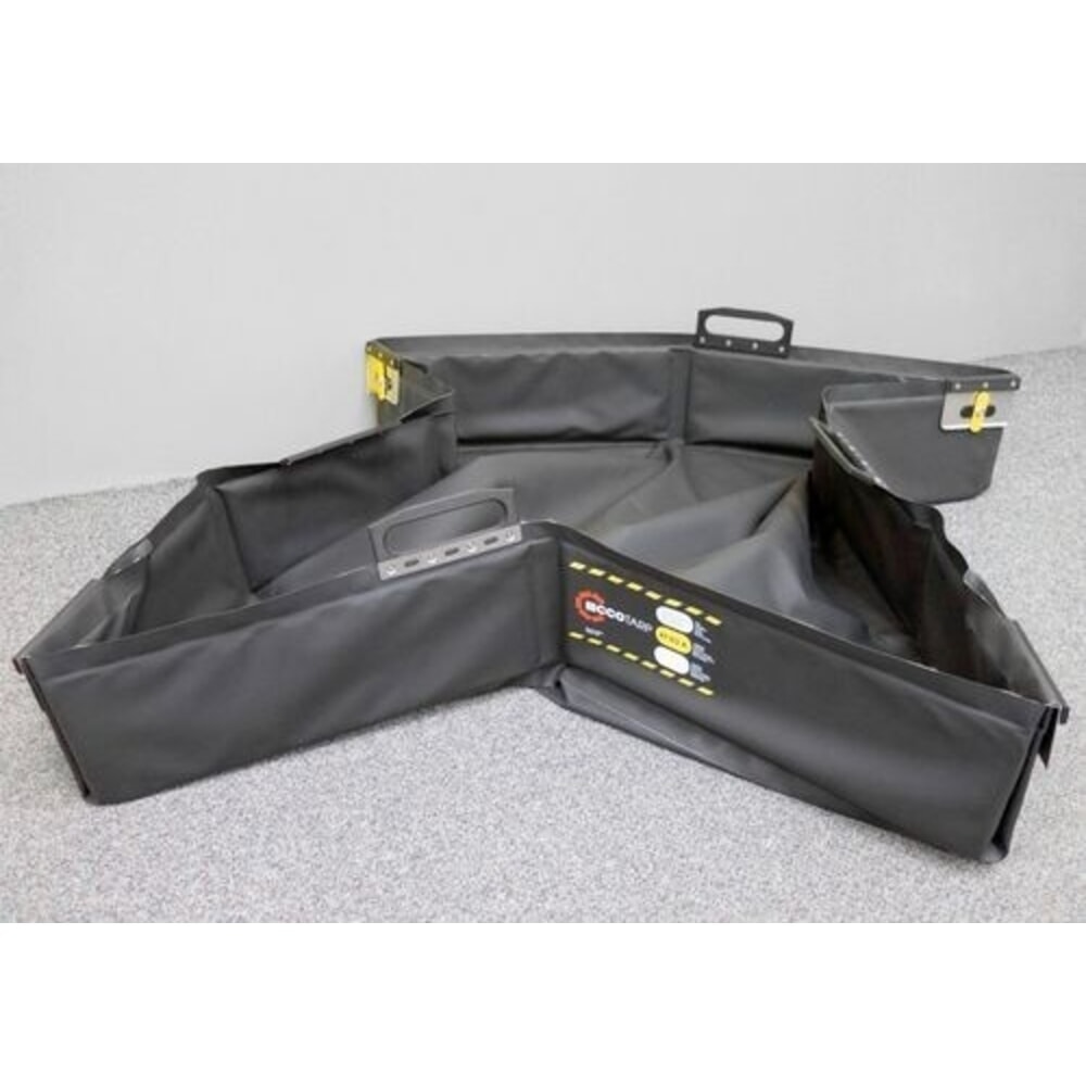 Productafbeelding nr. 2: Denios opvouwbare herbruikbare opvangbak van kunststof, antistatisch, inhoud 210 l, hxbxd 225 x 840 x 1240 mm