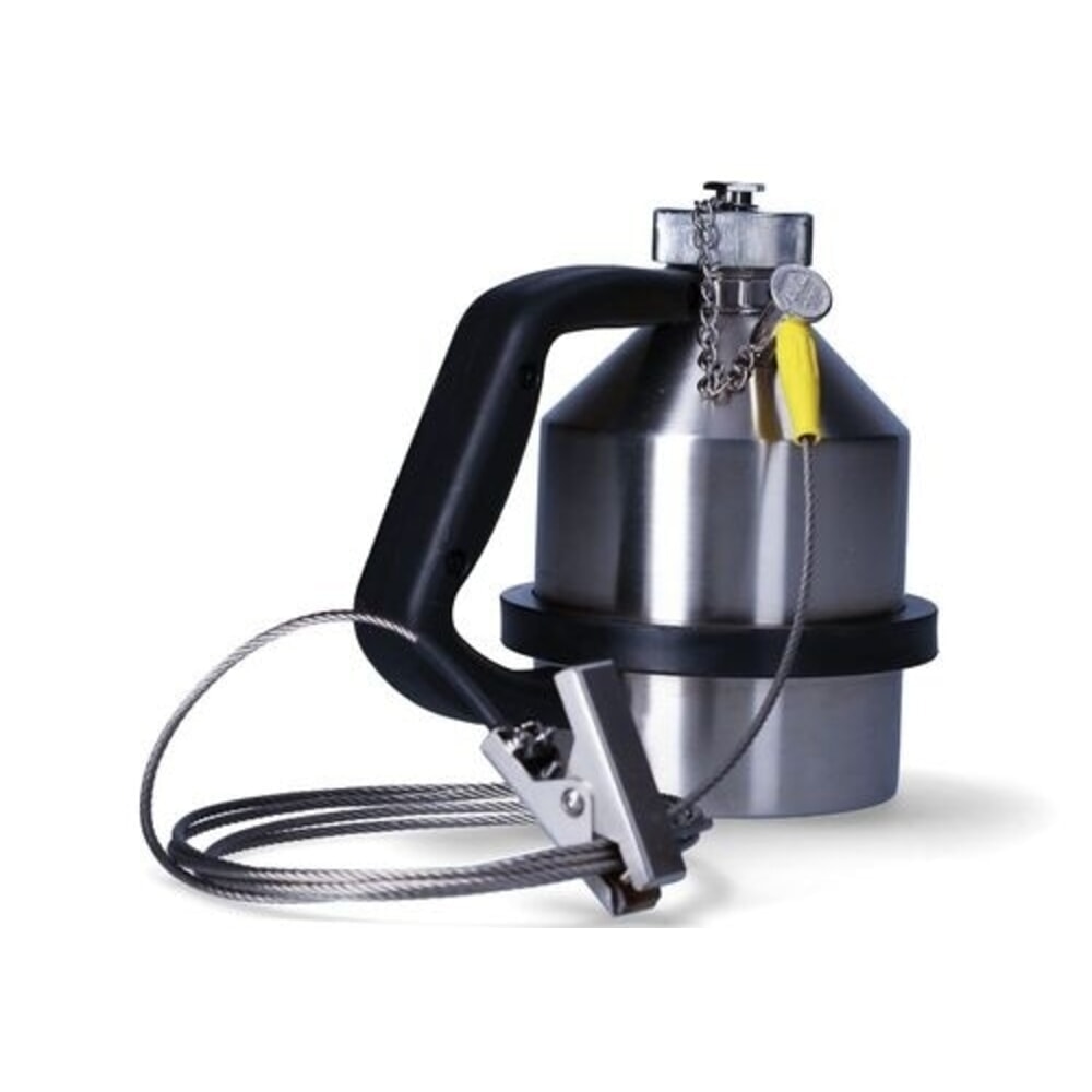 Productafbeelding nr. 2: Denios veiligheidsvat FALCON van roestvrij staal, aardingsaansluiting, schroefdop, 1 l