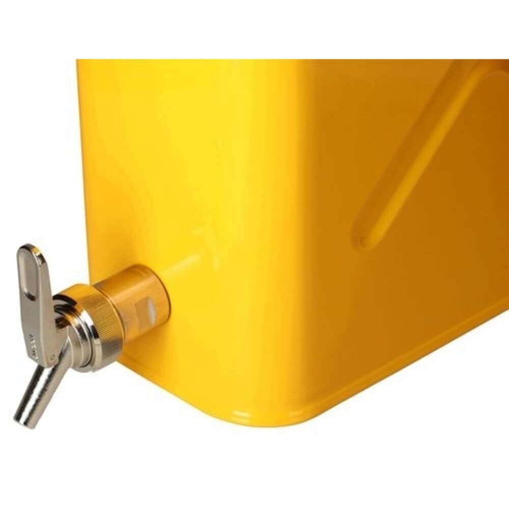 Productafbeelding nr. 2: Denios veiligheidsjerrycan FALCON van gelakt staal, met fijndosseerkraan, EPDM, 20 l