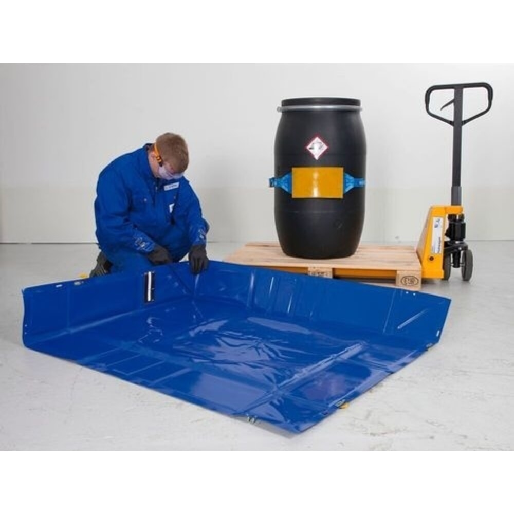 Productafbeelding nr. 5: Denios opvouwbare herbruikbare opvangbak van kunststof, inhoud 210 l, hxbxd 225 x 840 x 1240 mm