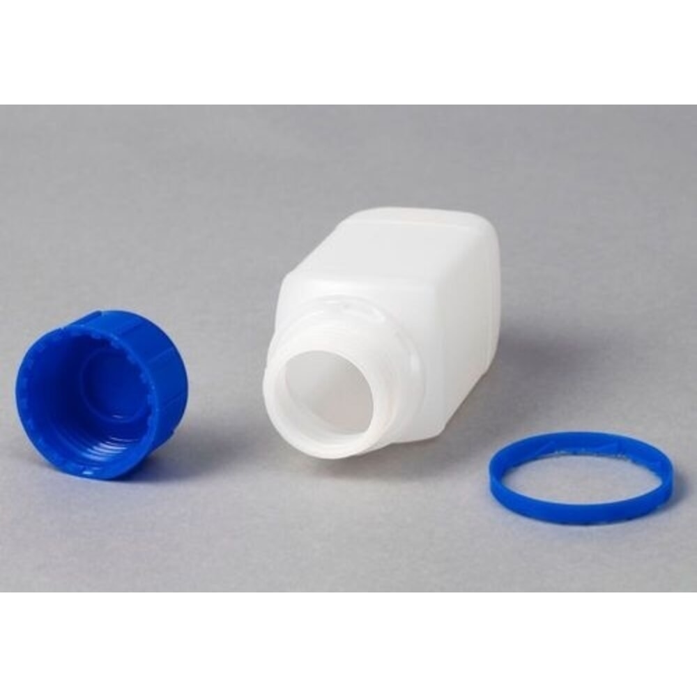 Productafbeelding nr. 2: Denios flessen met wijde hals, gemaakt van HDPE, vierkant, natuurlijk transparant, 1500 ml, UN-gecertificeerd, 6 stuks