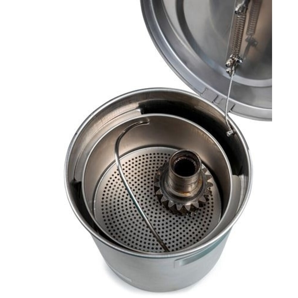 Productafbeelding nr. 3: Denios FALCON onderdelenbak van roestvrij staal, voor bakken van 8 liter.