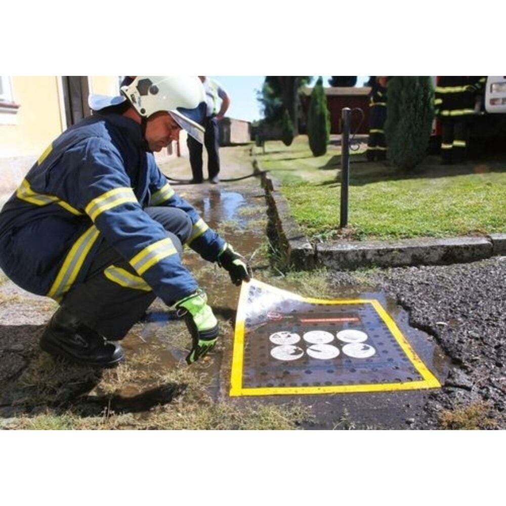 Productafbeelding nr. 4: Denios kanaalbescherming opvouwbare afdekking voor horizontale en verticale afvoeren