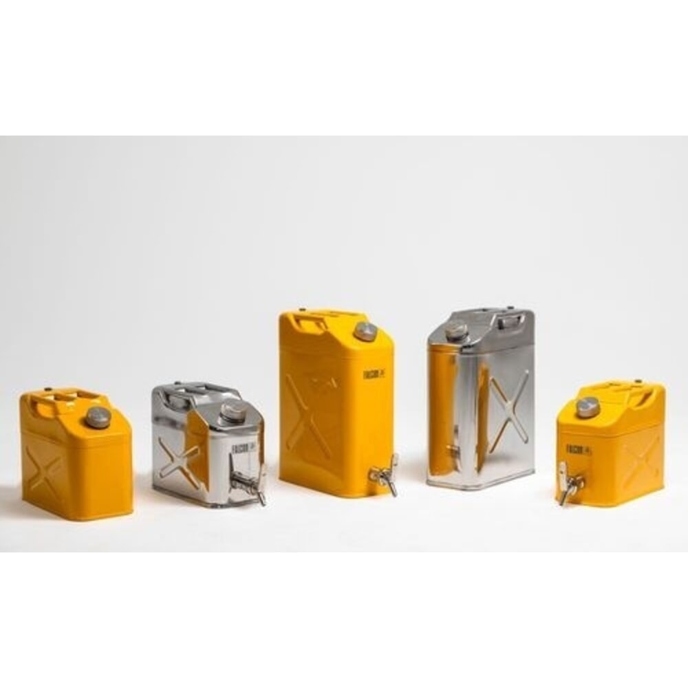 Productafbeelding nr. 4: Denios veiligheidsjerrycan FALCON van gelakt staal, met fijndosseerkraan, EPDM, 20 l