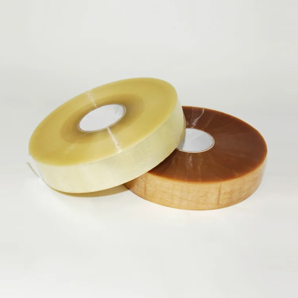 PP-tape voor dozensluitmachines, bruin Productafbeelding nr. 2: PP-tape voor dozensluitmachines, bruin