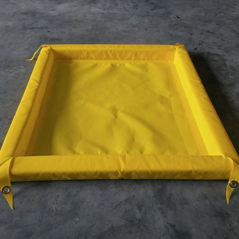 Product afbeelding: Steinbock® opvouwbare opvangbak Light van polyvinylchloride, hxbxd 203 x 1.200 x 2.400 mm, opvangvolume 602 l