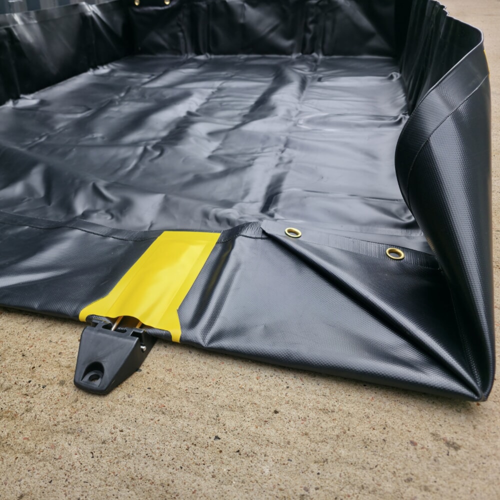 Productafbeelding nr. 12: Steinbock® opvouwbare opvangbak Ultra van polyvinylchloride, hxbxd 305 x 6.100 x 6.100 mm, opvangvolume 11.318 l