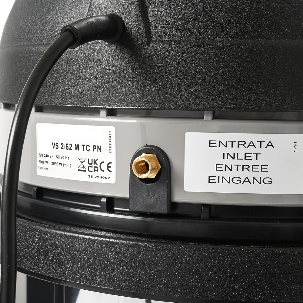 Productafbeelding nr. 7: Steinbock® industriële stofzuiger droog VS 2/62 M TC PN, M-klasse, max. 2.400 W, 62 l, roestvrij staal