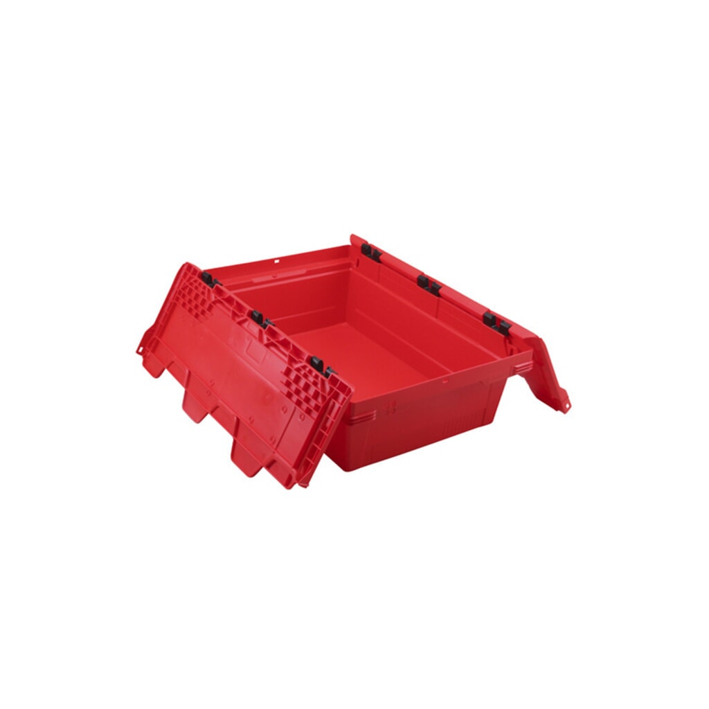 Productafbeelding nr. 1: Allit Eurobox, gemaakt van PP, hxbxd 349 x 600 x 400 mm, 29 liter, rood