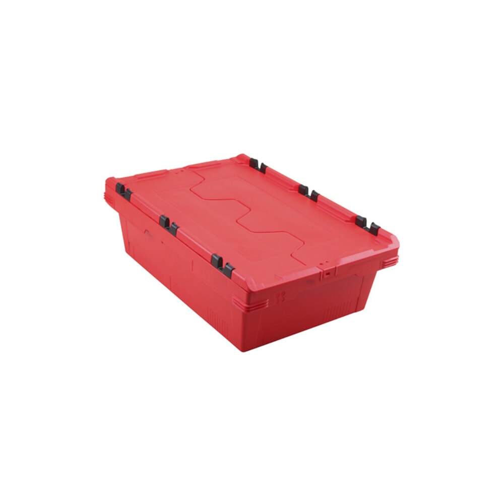 Productafbeelding nr. 2: Allit Eurobox, gemaakt van PP, hxbxd 349 x 600 x 400 mm, 29 liter, rood