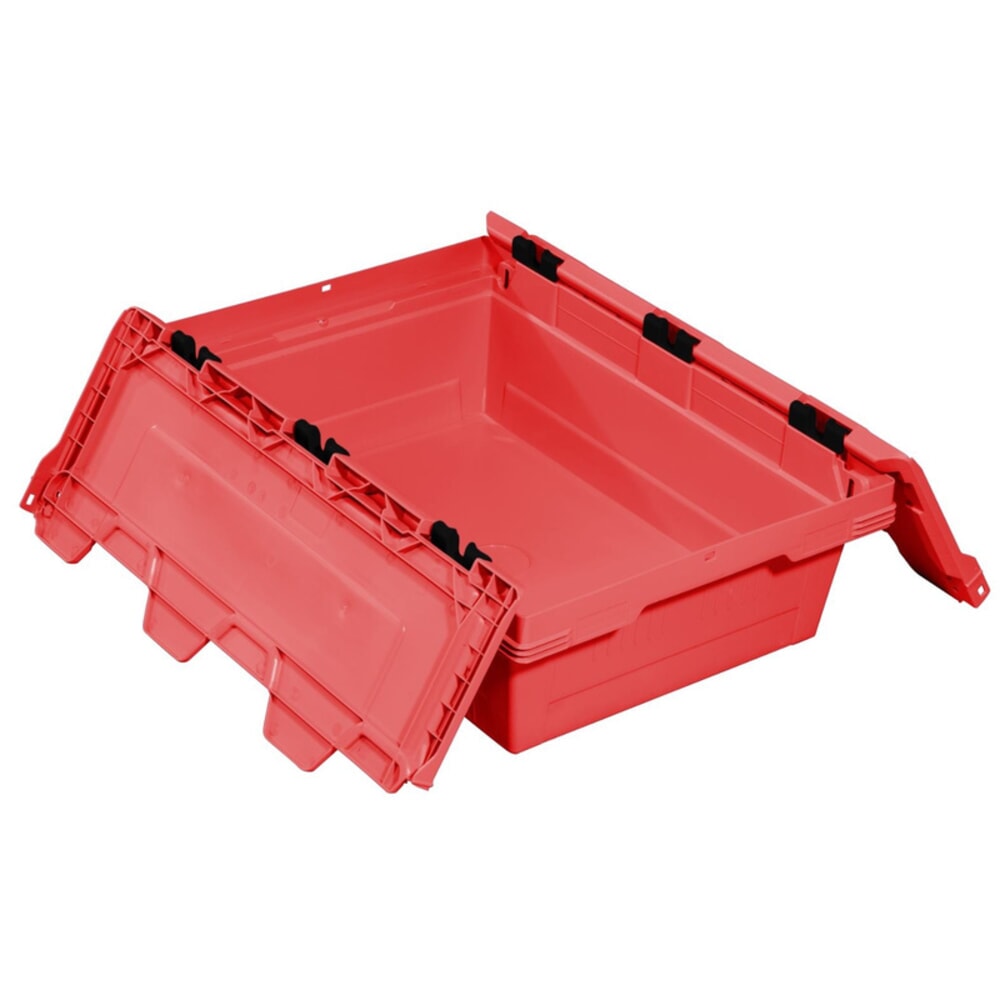 Productafbeelding nr. 3: Allit Eurobox, gemaakt van PP, hxbxd 349 x 600 x 400 mm, 29 liter, rood