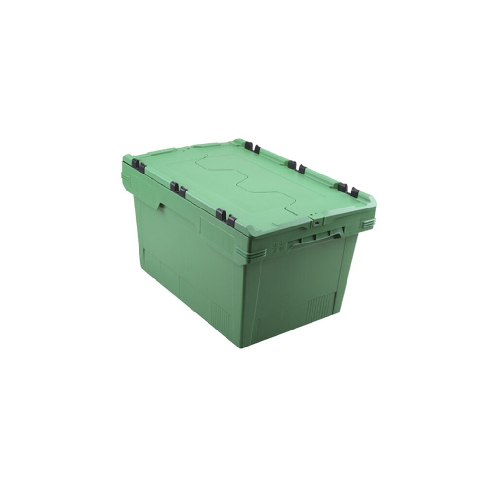 Productafbeelding nr. 2: Allit Eurobox, gemaakt van PP, hxbxd 349 x 600 x 400 mm, 58 liter, groen