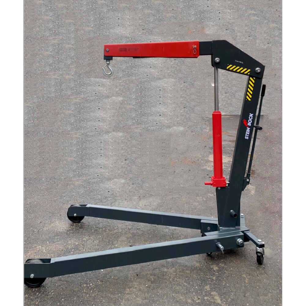 Productafbeelding nr. 5: Steinbock® Werkplaatskraan met gespreid frame en snelhef, inklapbaar, cap. 1.500-2.000 kg