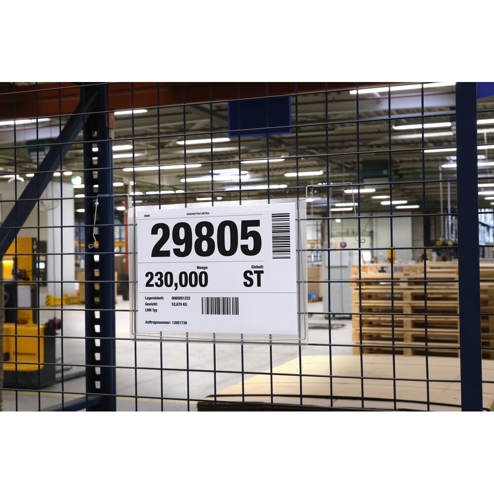 Productafbeelding nr. 7: DURABLE documentenmap met draadbeugels, A4 liggend, open