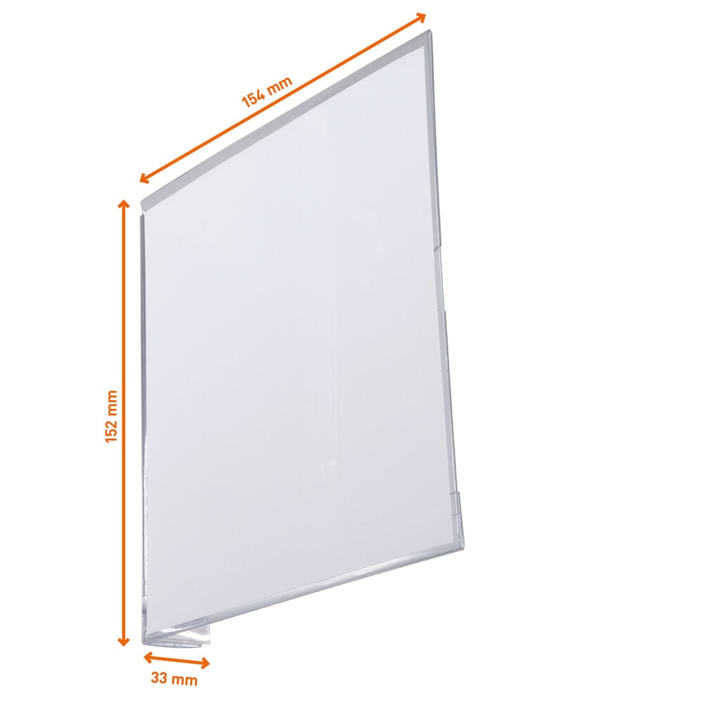 Productafbeelding nr. 2: DURABLE borden voor stellingen, zelfklevend gangbord, 149 x 149 mm