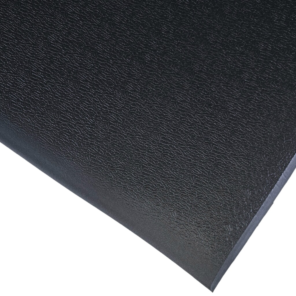 Steinbock® antivermoeidheidsmat Ergo, getextureerd, 1-lagig, BxL 600 mm x 1000 mm, zwart Product afbeelding: Steinbock® antivermoeidheidsmat Ergo, getextureerd, 1-lagig, BxL 600 mm x 1000 mm, zwart