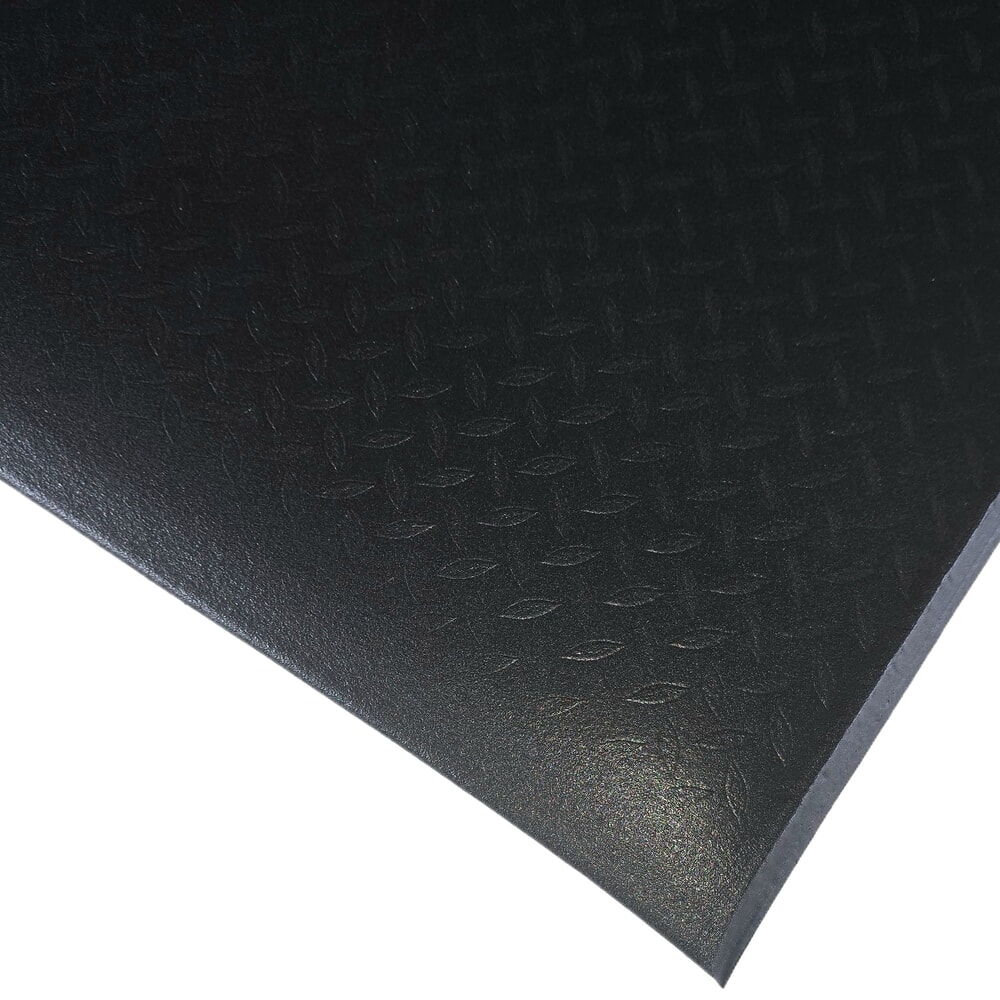 Product afbeelding: Steinbock® antivermoeidheidsmat ErgoSoft, ruitpatroon, 1-laags, BxL 600 mm x 1000 mm, zwart