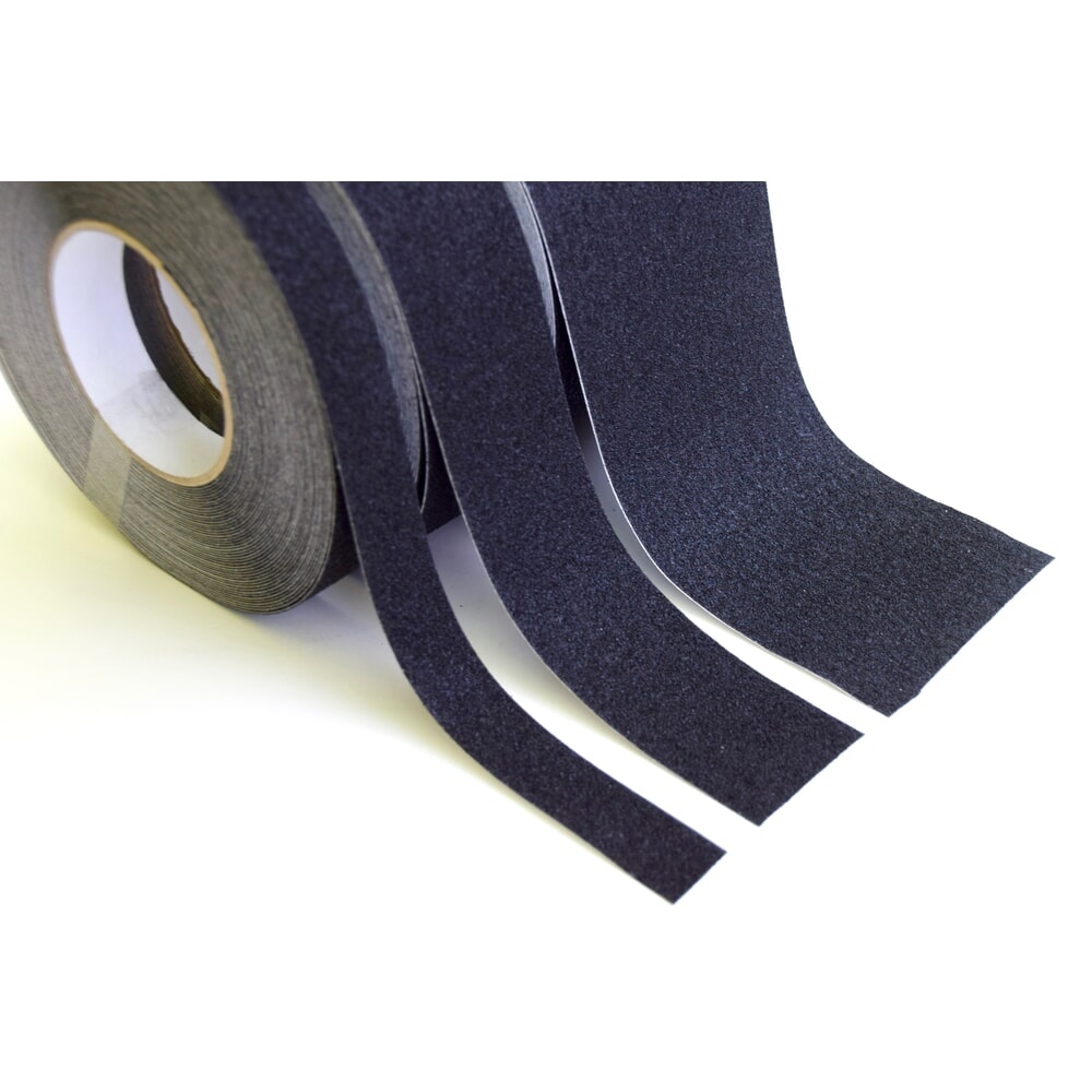 Product afbeelding: Steinbock® antislip-vloermarkeringstape SAFELINE, BxL 25 mm x 18,0 m, zwart