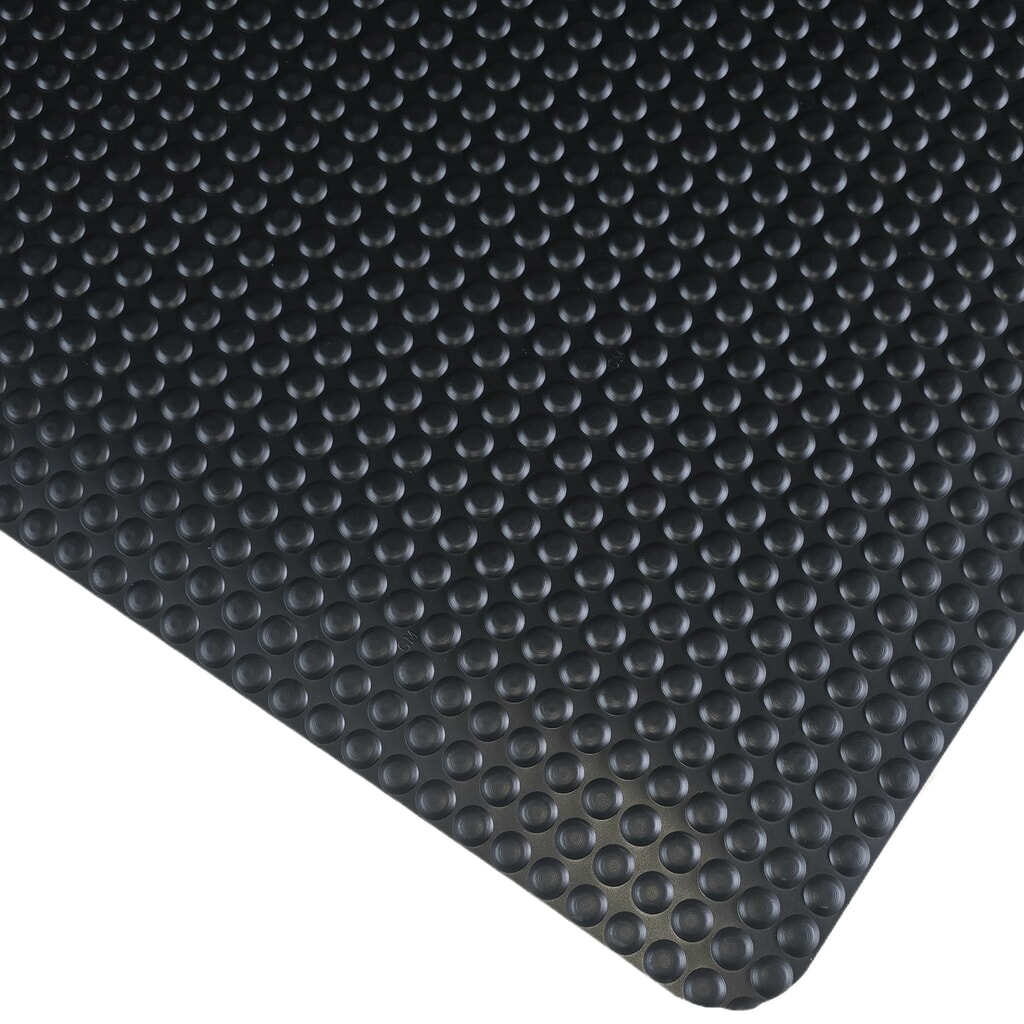 Steinbock® antivermoeidheidsmat ErgoSoft Pro, halfkogel profiel, 2-laags, BxL 900 mm x 1500 mm, zwart/geel Product afbeelding: Steinbock® antivermoeidheidsmat ErgoSoft Pro, halfkogel profiel, 2-laags, BxL 900 mm x 1500 mm, zwart/geel