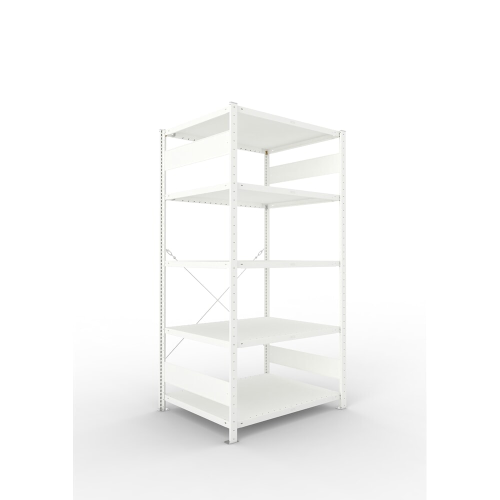 Productafbeelding nr. 5: Legbordstelling META, met inhaaksysteem, BV, vaklast 230 kg, lichtgrijs, hxbxd 2.000 x 1.300 x 800 mm