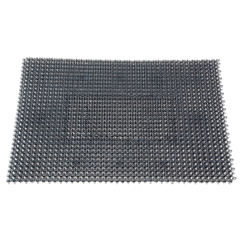 Vloermat voor grof vuil, PE, bxd 570 x 860 mm, lichtgrijs Product afbeelding: Vloermat voor grof vuil, PE, bxd 570 x 860 mm, lichtgrijs