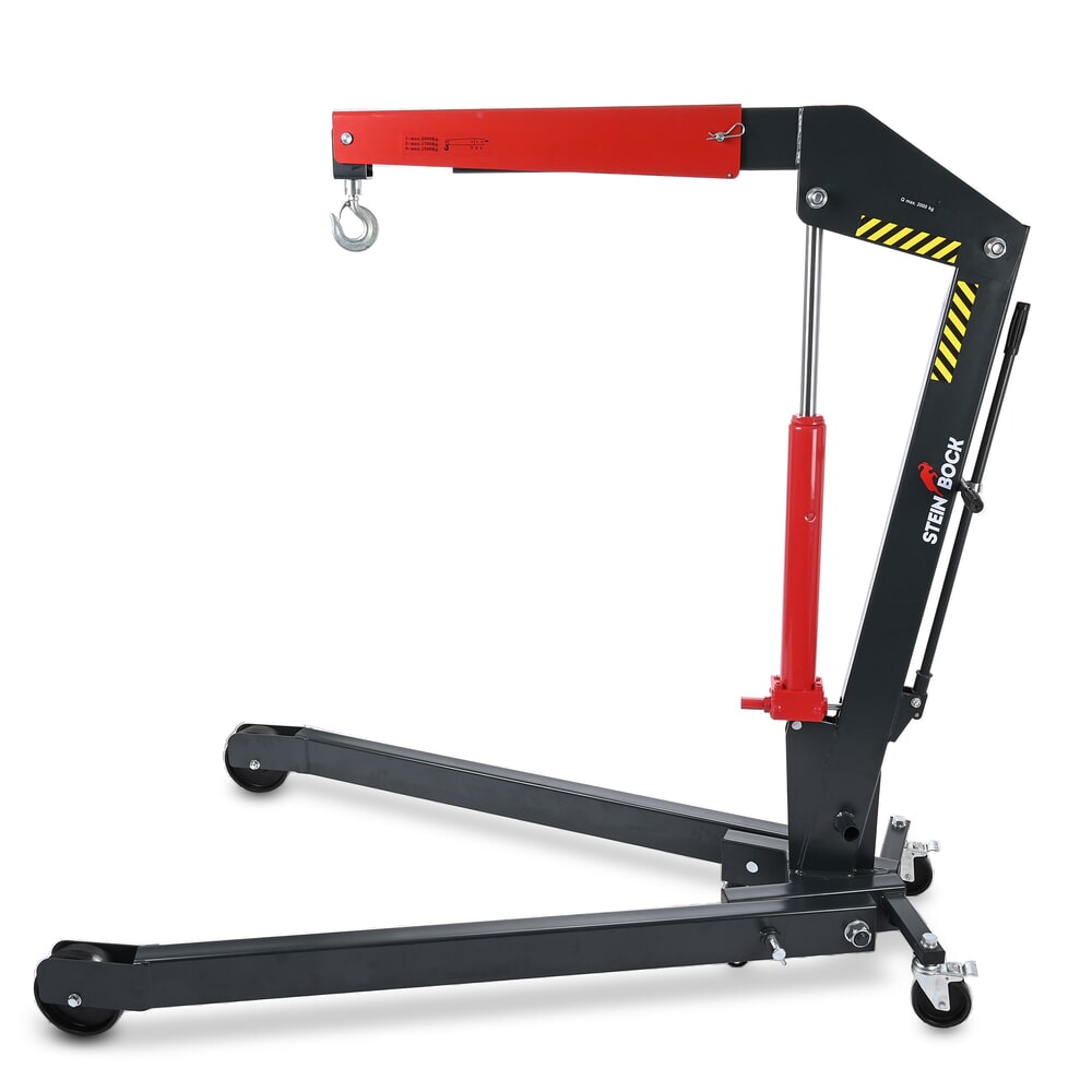 Productafbeelding nr. 3: Steinbock® Werkplaatskraan met gespreid frame en snelhef, inklapbaar, cap. 1.500-2.000 kg